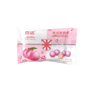 百诺白桃味英式麦丽素代可可脂巧克力