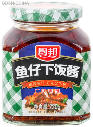 厨邦广式香辣鱼仔下饭酱