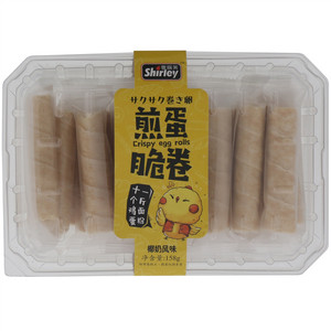 雪丽芙椰奶风味煎蛋脆卷