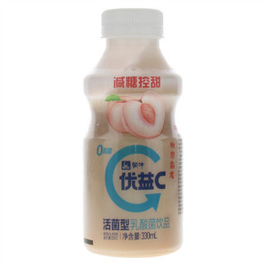 优益C活菌型乳酸菌饮品白桃乌龙茶