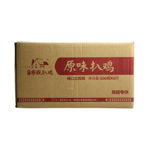 乡盛扒鸡原味500克6只装（商超专供）