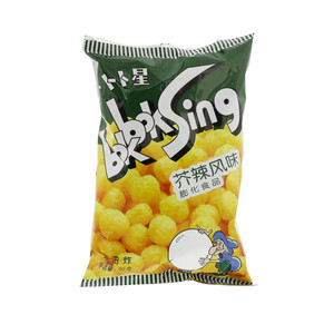 卜卜星50克芥辣风味膨化食品