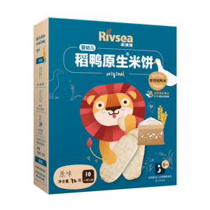 禾泱泱稻鸭原生原味米饼
