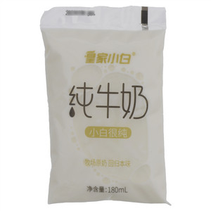 皇家小白纯牛奶