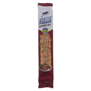 泡吧小脆椒麻香辣味焙烤型膨化食品