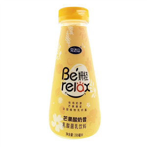 完达山妍轻芒果酸奶昔乳酸菌乳饮料