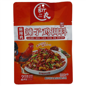 新友香辣舒适型麻辣鸡辣子鸡调料