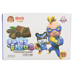 酷杰巧克力味注心饼干