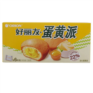 ORION好丽友注心型蛋黄派