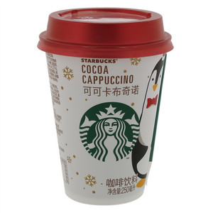 STARBUCKS星巴克星怡杯可可卡布奇诺咖啡饮料