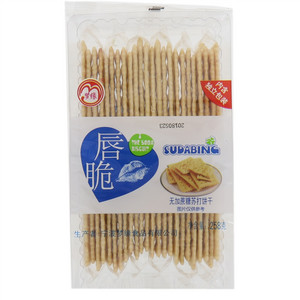梦缘唇脆无加蔗糖苏打饼干（发酵饼干）