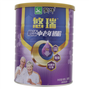 蒙牛悠瑞怡添中老年奶粉调制乳粉