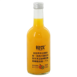 初饮复合乳酸菌橙汁饮品