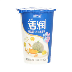 新希望活润蜜瓜爆爆珠+燕麦益生菌·风味发酵乳