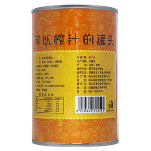 桃壹佰糖水菠萝罐头