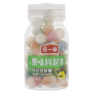 庄一家果味抖起来混合什锦味小钉仔软糖