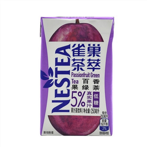 雀巢茶萃百香果绿茶果汁茶饮料