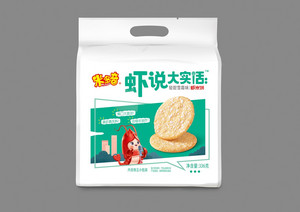 米多奇轻甜雪霜味虾米饼