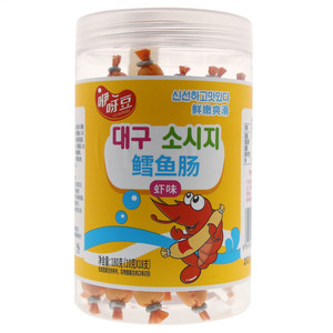 咿呀豆虾味鳕鱼肠