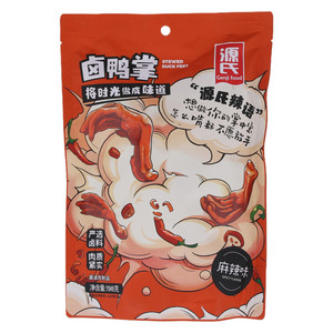 源氏麻辣味卤鸭掌