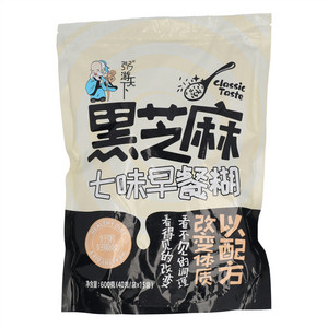 粥游天下黑芝麻七味早餐糊