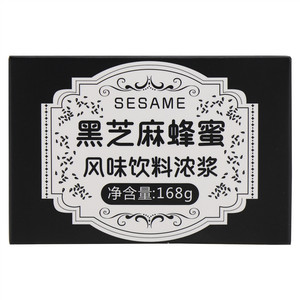 纯品壹惠黑芝麻蜂蜜风味饮料浓浆