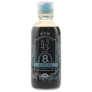 280ML欣和六月鲜·轻8克轻盐特级原汁酱油