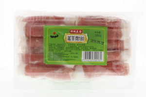 邦诚美食精制羔羊片250g