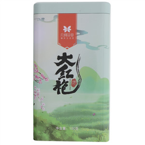 几何花草大红袍
