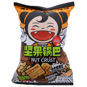 喜盈盈孜然烧烤味坚果锅巴