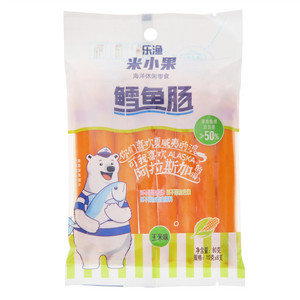 乐渔米小果玉米味鳕鱼肠