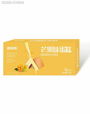 百乐芬芒果味蛋糕