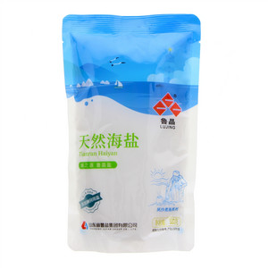 鲁晶牌未加碘立袋天然海盐（夙沙煮海系列）