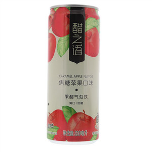 美年达醋之语焦糖苹果口味果醋气泡饮