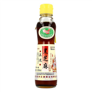 正道黑芝麻小磨香油