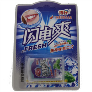 闪电爽-薄荷味爽口片（膜片糖果）