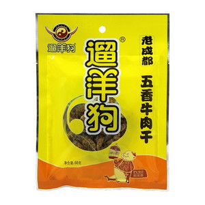 遛洋狗五香味牛肉干