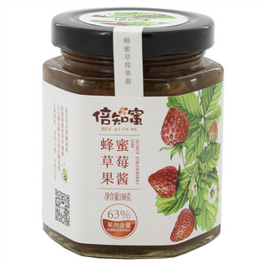倍知蜜蜂蜜草莓果酱