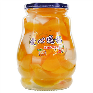 爱心送福冰糖什锦罐头
