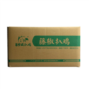 乡盛扒鸡藤椒味500克6只装