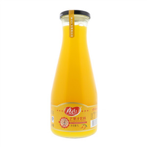 真心芒果汁饮料瓶装1L