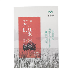 水牛稻有机红米