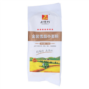 五得利金装雪晶小麦粉