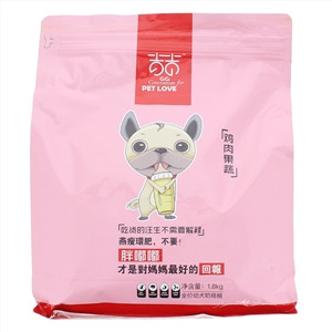 吉吉肌肉果蔬全价幼犬奶糕粮