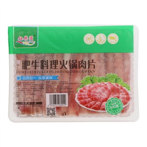 钰乐滋复合肥牛料理火锅肉片