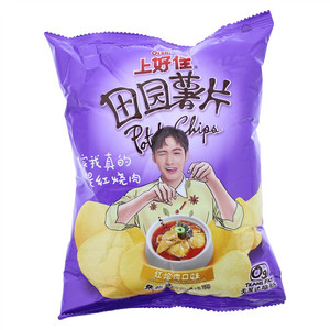 上好佳田园薯片-红烩肉口味