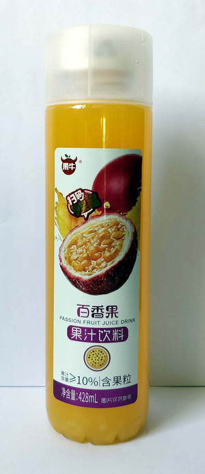 428ml果牛百香果果汁饮料