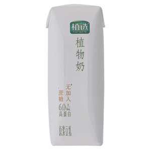 植选植物奶原浆豆乳