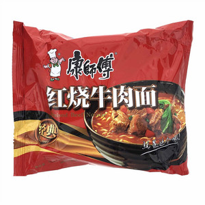 康师傅红烧牛肉面