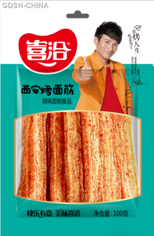 喜洽有丝享青豆辣丝/外盒